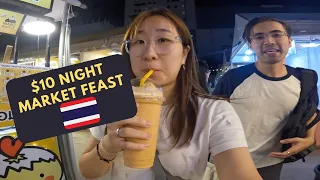 Night market in Bangkok is on a different level.