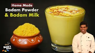 Homemade Badam Powder Recipe in Tamil | பாதாம் பொடி செய்வது எப்படி | CDK 478 | Chef Deena's Kitchen