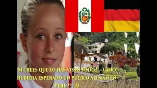 Alemanes no pueden creer que en Perú exista un pueblo germano Pozuzo 🇵🇪
