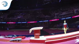 Lilia AKHAIMOVA (RUS) - 2018 Artistic Gymnastics Europeans, vault final