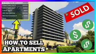 How To *SELL* Apartments In GTA 5 Online 2022 | GTA V Online Sell House/Garage/Apartment Guide