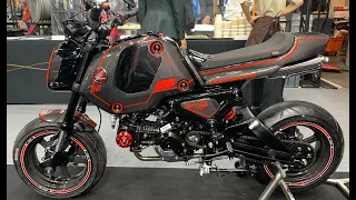 All New Honda GROM Custom 2021 | New Honda MSX125 Custom Modified Cafe Racer Thai style. .