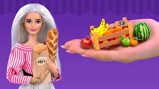 18 DIY Miniature Barbie Food аnd Crafts