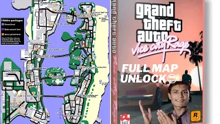 Gta Vice City Full Map Unlock in Android And pc😮|| Hidden Place GTAVC Secret Locked