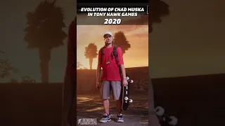 Evolution of Chad Muska in Tony Hawk Games (1999-2020)