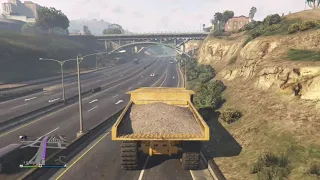 (gta 5 1 million dump truck part 1😂😂😂😂)