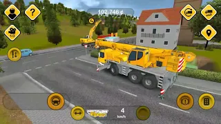I Bought Mobile Crane And Pool Work |Construction Simulator 2014| #18