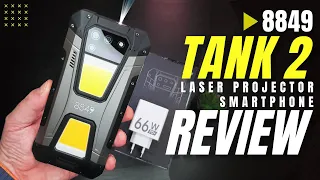 8849 Tank 2 from UniHertz REVIEW: Laser Projector Smartphone!