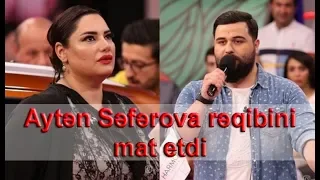 Aytən Səfərova rəqibini mat etdi