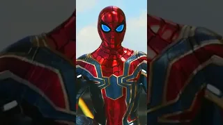 SpiderMan Iron Suit Civil War (WhatsApp Status) Full HD #shorts #Marvel