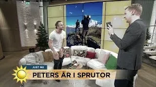 Peter om sin diabetes: Mitt mest meningsfulla år i livet - Nyhetsmorgon (TV4)