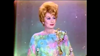 Lucille Ball gets an Emmy for 'The Lucy Show' (June 4, 1967)