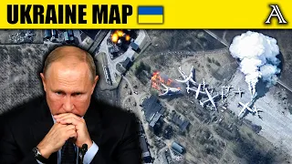 GROSSER VERLUST! Die ukrainische Armee hat den Flughafen in der russischen Stadt angegriffen
