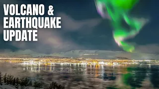 Iceland Volcano and Earthquake Update - Land Uplift at 3 Locations
