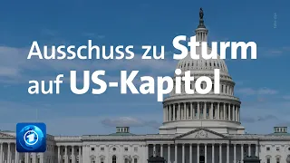 Sturm auf das US-Kapitol: Erste Anhörung im Untersuchungsausschuss