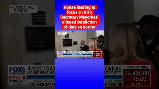 ‘ARE YOU PROUD?’ Mayorkas ignores FOX Business reporter when asked about border leadership #shorts