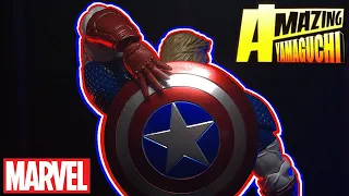 Amazing Yamaguchi Captain America Review | The MOST patriotic action figure!