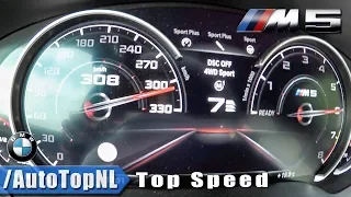 BMW M5 F90 ACCELERATION & TOP SPEED 0-308km/h by AutoTopNL