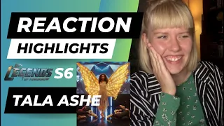 Reaction Highlights - TALA ASHE in Legends of Tomorrow season 6