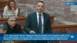 Κασιδιάρης: Απάντηση στο αλβανικό μίσος