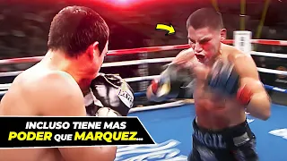 El DIABLO mexicano con 100% de KO que puede SUPERAR a Marquez y Morales... - Vergil Ortiz