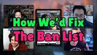 How We'd Fix the Commander Ban List | Commander Clash Podcast