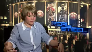 Dakota Goyo Talks About "Real Steel!"  He Taught Me How to Robot Dance!