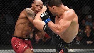 Yoel Romero eating HEADKICKS like its nothing!