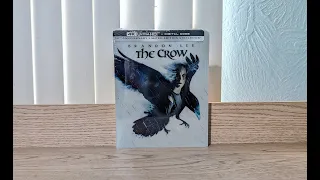 The Crow Limited Edition 4K UHD Steelbook Blu-Ray Unboxing - Paramount