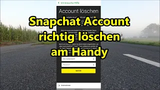 Snapchat Account löschen So löscht du dein Snapchat Konto oder Profil richtig