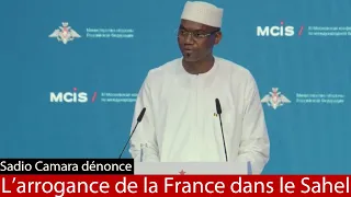 Moscou. Sadio Camara dénonce l’arrogance de la France dans le Sahel