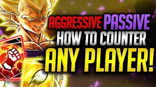 (Dragon Ball Legends) HOW TO COUNTER PASSIVE & AGGRESSIVE PVP PLAYERS! WHAT PLAYSTYLE IS BETTER?!