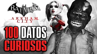 100 Curiosidades de BATMAN ARKHAM CITY | Easter Eggs y Cosas que NO SABÍAS