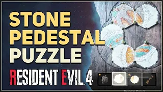 Stone Pedestal Puzzle Resident Evil 4 Remake