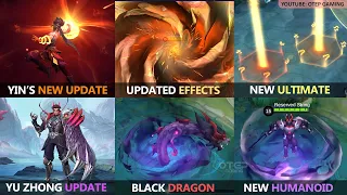 New YIN's Ultimate, Yu Zhong, and other latest update is here!