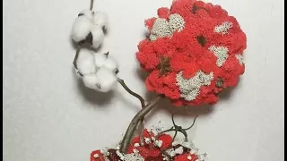 DIY: ТОПИАРИЙ - ДЕРЕВО СЧАСТЬЯ своими руками. tree of happiness.