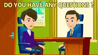 Do You Have Any Questions ? - Job Interview English Conversations | English Speaking Practice