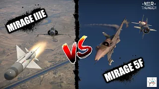 Mirage IIIE VS Mirage 5F - какой самолёт лучше!?