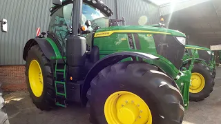 2023 John Deere 6R 250 6.8 Litre 6-Cyl Diesel Tractor (250 HP)