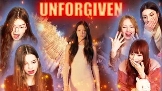 COVER DANCE TEAM's REACTION TO LE SSERAFIM (르세라핌) - 'UNFORGIVEN (feat. Nile Rodgers)' (eng subs)