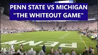 Penn State vs Michigan 2019 - The Whiteout Game - The Gameday Experience -  College Football Central