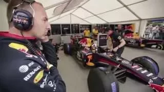 Red Bull F1 Show Run 2014 Kazakhstan - David Coulthard