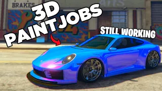 How To Create INSANE 3D MODDED Painjobs IN GTA 5 ONLINE