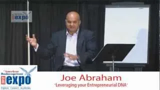 Joe Abraham, The 2012 American Businessperson Expo Chicago
