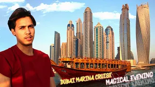 Magical Evening: Dubai Marina Cruise Dinner Experience 4K