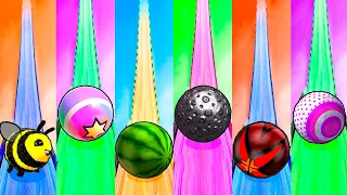 Normal Levels vs Reverse Levels: Going Ball, Rollance, Rolling Ball 3D! Race-631