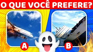 O QUE VOCÊ PREFERE? 🅰️🆚🅱️| Quiz jogo das Escolhas | Perguntas INSANAS difíceis de responder🔥