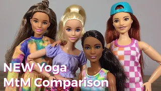 NEW 2021 Yoga Made to Move Barbie Skin-tone Comparison