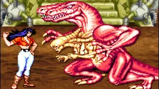 Cadillacs and Dinosaurs (Arcade) All Bosses (No Death)