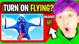 GARTEN OF BANBAN CHAPTER 2 BUT WE CAN FLY!? (CRAZY SECRETS REVEALED!)